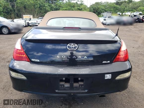 ✅ 2007 Toyota Solara SLE • VIN: 4T1FA38P27U126255 • Lot: 60930275. Wystawiony na Copart z przebiegiem 79 608 mil. Bezpłatny archiwum sprzedaży aukcyjnych z USA i szczegółowy raport historii pojazdu na DreamBid. Zdjęcie 6.