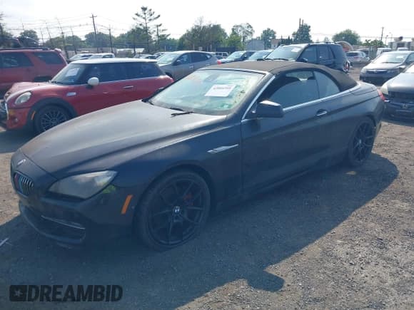 ✅ 2012 BMW 6 Series 650i • VIN: WBALZ3C5XCDL72533 • Lot: 42804395. Listed on IAAI with 123,299 mi. Free auction sales archive from the USA and detailed vehicle history report at DreamBid. Image 2.