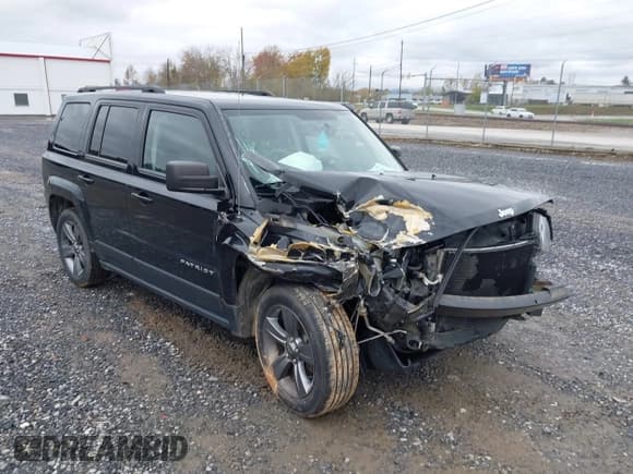 ✅ 2015 Jeep Patriot High Altitude • VIN: 1C4NJPFA7FD377776 • Lot: 43550019. Listed on IAAI with 104,024 mi. Free auction sales archive from the USA and detailed vehicle history report at DreamBid. Image 1.