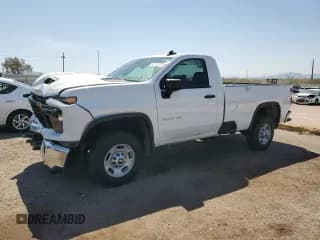✅ 2024 Chevrolet Silverado 2500HD Work Truck • VIN: 1GC0WLE71RF238505 • Лот: 68775225. Опубликован ранее на Copart с пробегом 44 031 миль. Бесплатный доступ к архиву аукционных продаж из США и подробный отчёт об истории автомобиля на DreamBid. Изображение 1.