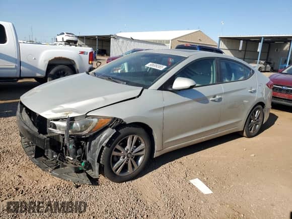 2017 Hyundai Elantra SE z VIN 5NPD84LFXHH185013, wystawiony jako Copart lot #68699365 z przebiegiem 81 953 mil mil oraz Nie do naprawy • Non repairable. Historia ofert i sprzedaży dostępna na DreamBid. Obrazek 1.