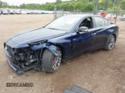 ✅ 2023 Infiniti Q50 Red Sport 400 • VIN: JN1FV7DR1PM590180 • Lot: 42591212. Listed on IAAI with 23,188 mi. Free auction sales archive from the USA and detailed vehicle history report at DreamBid. Image 17.