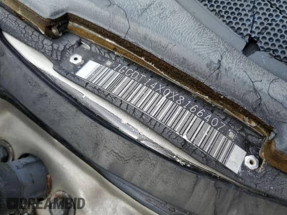 1999 Chevrolet S-10 с VIN 1GCDT14X0X8166407, выставлен на аукционе Copart как лот 54648675 с пробегом 238 052 миль миль и Списание • Salvage title. История ставок и продаж доступна на DreamBid. Изображение 12.