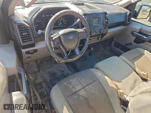 ✅ 2018 Ford F-150 XL • VIN: 1FTMF1CB4JKD16834 • Lot: 93971055. Listed on Copart with 227,136 mi. Free auction sales archive from the USA and detailed vehicle history report at DreamBid. Image 8.