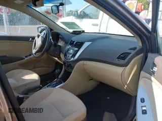 2013 Hyundai Accent GLS with VIN KMHCU4AE6DU299622, listed as a IAAI auction lot 43160108 with 90,116 mi miles and . Bid and sale history available at DreamBid. Image 5.