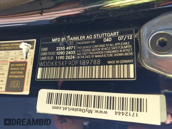 ✅ 2013 Mercedes-Benz E 350 • VIN: WDDKK5KF9DF189788 • Лот: 43656096. Опубликован ранее на IAAI с пробегом 101 508 миль. Бесплатный доступ к архиву аукционных продаж из США и подробный отчёт об истории автомобиля на DreamBid. Изображение 9.