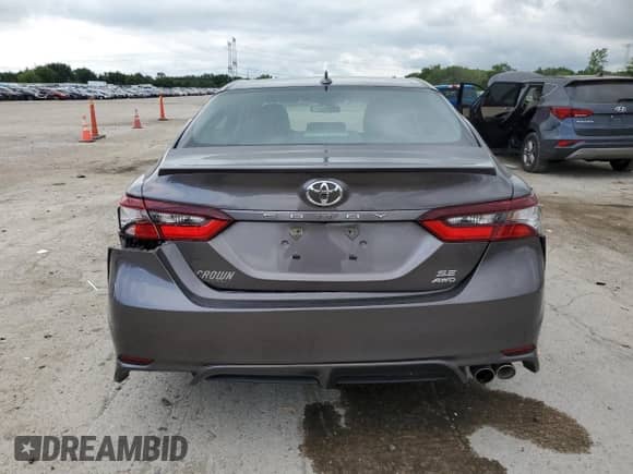 2022 Toyota Camry SE with VIN 4T1G11BK2NU048613, listed as a Copart auction lot 67994955 with 50,250 mi miles and Salvage title. Bid and sale history available at DreamBid. Image 6.