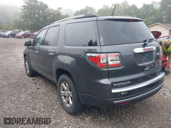 ✅ 2014 GMC Acadia SLE • VIN: 1GKKRNED6EJ265633 • Lot: 42849175. Listed on IAAI with 102,553 mi. Free auction sales archive from the USA and detailed vehicle history report at DreamBid. Image 3.