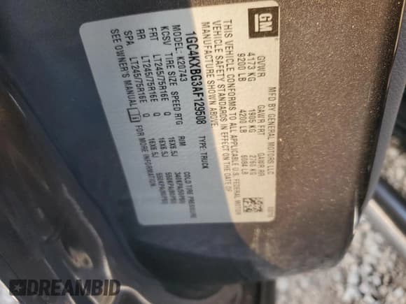 ✅ 2010 Chevrolet Silverado 2500HD LT • VIN: 1GC4KXBG3AF129508 • Лот: 81125504. Опубликован ранее на Copart с пробегом Не указан. Бесплатный доступ к архиву аукционных продаж из США и подробный отчёт об истории автомобиля на DreamBid. Изображение 12.