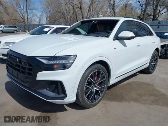 ✅ 2021 Audi Q8 Prestige • VIN: WA1FVAF18MD025027 • Lot: 41967700. Listed on IAAI with 32,992 mi. Free auction sales archive from the USA and detailed vehicle history report at DreamBid. Image 18.