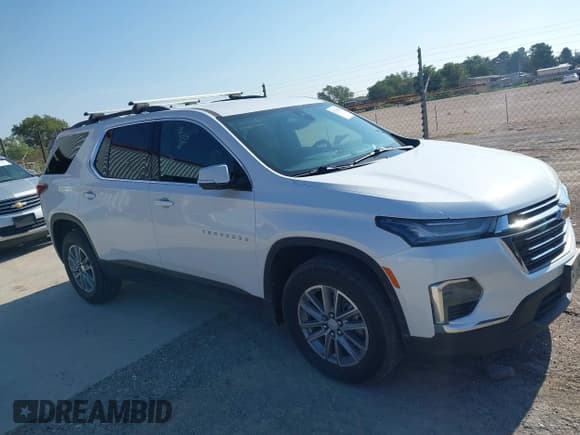 ✅ 2022 Chevrolet Traverse LT Cloth • VIN: 1GNERGKW1NJ147734 • Lot: 42729954. Listed on IAAI with 62,786 mi. Free auction sales archive from the USA and detailed vehicle history report at DreamBid. Image 13.