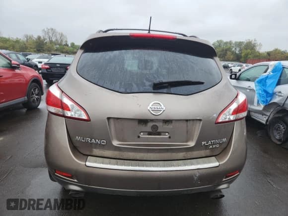 ✅ 2012 Nissan Murano LE • VIN: JN8AZ1MWXCW215650 • Lot: 86297445. Listed on Copart with Not provided. Free auction sales archive from the USA and detailed vehicle history report at DreamBid. Image 6.