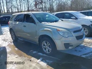✅ 2013 Chevrolet Equinox LS • VIN: 2GNALBEK2D6187814 • Lot: 41201853. Listed on IAAI with 105,343 mi. Free auction sales archive from the USA and detailed vehicle history report at DreamBid. Image 1.