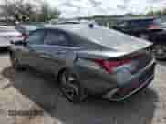 2025 Hyundai Elantra Limited with VIN KMHLN4DJ5SU139136, listed as a Copart auction lot 82049415 with 1,535 mi miles and Non repairable. Bid and sale history available at DreamBid. Image 2.