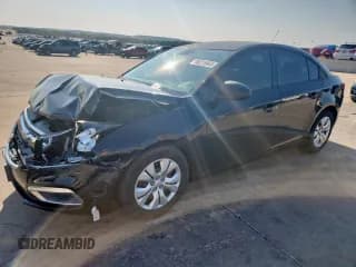 ✅ 2016 Chevrolet Cruze LS • VIN: 1G1PC5SH7G7184353 • Lot: 80225965. Listed on Copart with 71,295 mi. Free auction sales archive from the USA and detailed vehicle history report at DreamBid. Image 1.