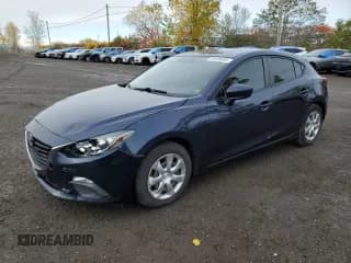 ✅ 2015 Mazda 3 i Sport • VIN: 3MZBM1K7XFM181432 • Lot: 89839055. Listed on Copart with 139,573 mi. Free auction sales archive from the USA and detailed vehicle history report at DreamBid. Image 1.