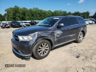 ✅ 2016 Dodge Durango SXT • VIN: 1C4RDHAG6GC300902 • Lot: 61436605. Listed on Copart with 191,489 mi. Free auction sales archive from the USA and detailed vehicle history report at DreamBid. Image 1.