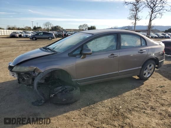 ✅ 2009 Honda Civic LX-S • VIN: 2HGFA15689H512948 • Lot: 86988824. Listed on Copart with 213,300 mi. Free auction sales archive from the USA and detailed vehicle history report at DreamBid. Image 1.