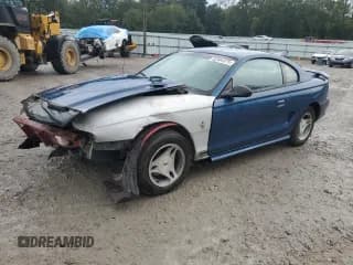 ✅ 1998 Ford Mustang • VIN: 1FAFP4042WF149022 • Lot: 82304375. Listed on Copart with 58,616 mi. Free auction sales archive from the USA and detailed vehicle history report at DreamBid. Image 1.