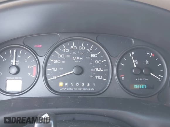 ✅ 2000 Oldsmobile Silhouette GL • VIN: 1GHDX03E9YD108233 • Lot: 42666841. Wystawiony na IAAI z przebiegiem 192 687 mil. Bezpłatny archiwum sprzedaży aukcyjnych z USA i szczegółowy raport historii pojazdu na DreamBid. Zdjęcie 7.