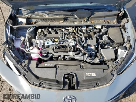 2024 Toyota Prius LE with VIN JTDADABU8R3017400, listed as a Copart auction lot 84013455 with 3,141 mi miles and Salvage title. Bid and sale history available at DreamBid. Image 11.