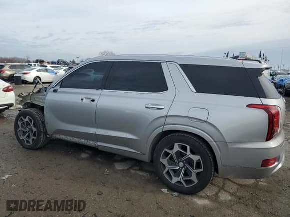 ✅ 2022 Hyundai Palisade Calligraphy • VIN: KM8R74HE3NU349689 • Лот: 84798954. Опубликован ранее на Copart с пробегом 86 168 миль. Бесплатный доступ к архиву аукционных продаж из США и подробный отчёт об истории автомобиля на DreamBid. Изображение 2.