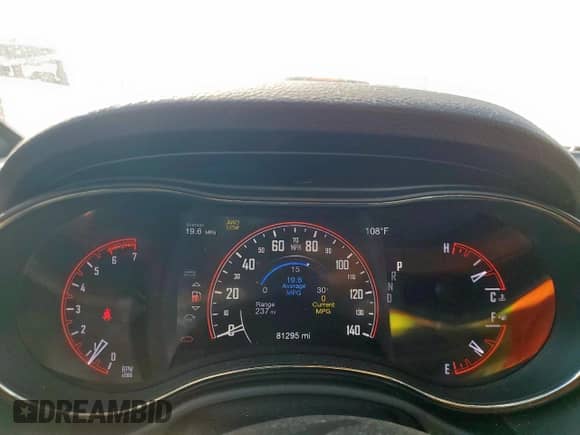 2018 Dodge Durango R/T with VIN 1C4SDJCT3JC456468, listed as a Copart auction lot 85203085 with 81,295 mi miles and Clean title. Bid and sale history available at DreamBid. Image 9.