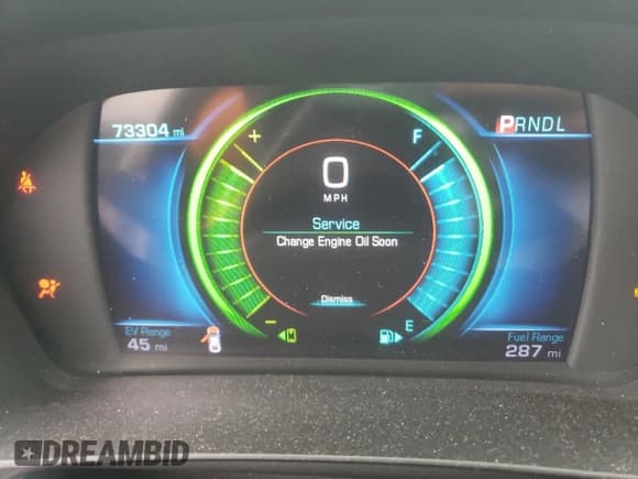 ✅ 2017 Chevrolet Volt LT • VIN: 1G1RC6S58HU208182 • Lot: 74465503. Wystawiony na Copart z przebiegiem 73 304 mil. Bezpłatny archiwum sprzedaży aukcyjnych z USA i szczegółowy raport historii pojazdu na DreamBid. Zdjęcie 9.