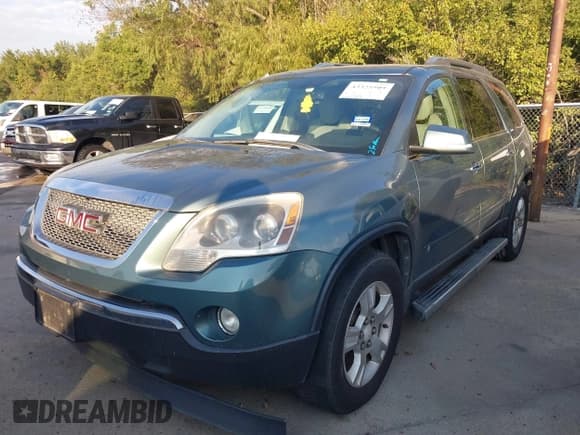✅ 2009 GMC Acadia SLT1 • VIN: 1GKER23D99J146267 • Lot: 43325509. Listed on IAAI with 232,589 mi. Free auction sales archive from the USA and detailed vehicle history report at DreamBid. Image 2.