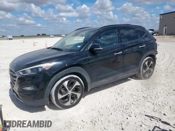 ✅ 2016 Hyundai Tucson Limited • VIN: KM8J33A20GU206088 • Лот: 84978175. Опубликован ранее на Copart с пробегом 103 580 миль. Бесплатный доступ к архиву аукционных продаж из США и подробный отчёт об истории автомобиля на DreamBid. Изображение 1.