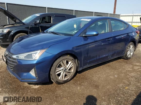 ✅ 2020 Hyundai Elantra SEL • VIN: 5NPD84LF1LH571845 • Lot: 66881265. Listed on Copart with 91,136 mi. Free auction sales archive from the USA and detailed vehicle history report at DreamBid. Image 1.
