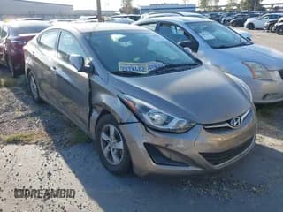 ✅ 2015 Hyundai Elantra SE • VIN: 5NPDH4AE8FH585739 • Lot: 43450544. Listed on IAAI with 143,734 mi. Free auction sales archive from the USA and detailed vehicle history report at DreamBid. Image 1.