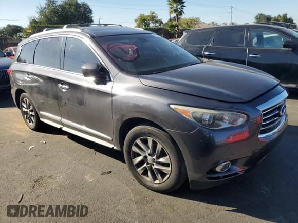 ✅ 2014 Infiniti QX60 • VIN: 5N1AL0MM6EC543914 • Lot: 89688445. Listed on Copart with 190,801 mi. Free auction sales archive from the USA and detailed vehicle history report at DreamBid. Image 4.