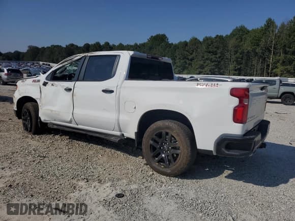 ✅ 2024 Chevrolet Silverado 1500 LT Trail Boss • VIN: 3GCUDFED7RG138647 • Lot: 80663705. Listed on Copart with 29,342 mi. Free auction sales archive from the USA and detailed vehicle history report at DreamBid. Image 2.