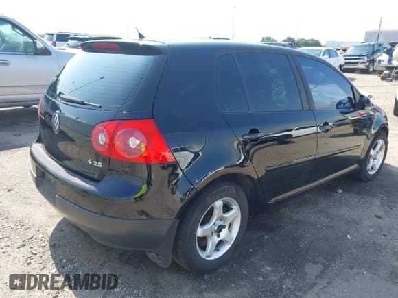 ✅ 2009 Volkswagen Rabbit S • VIN: WVWDA71KX9W141224 • Lot: 42174538. Listed on IAAI with 130,540 mi. Free auction sales archive from the USA and detailed vehicle history report at DreamBid. Image 4.