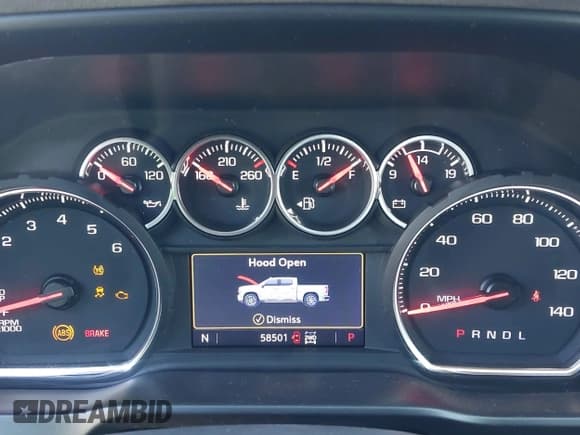 ✅ 2020 Chevrolet Silverado 1500 LT • VIN: 3GCUYDEDXLG367243 • Lot: 43203301. Listed on IAAI with 58,501 mi. Free auction sales archive from the USA and detailed vehicle history report at DreamBid. Image 7.