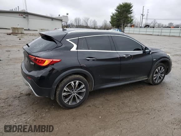 ✅ 2018 Infiniti QX30 Premium • VIN: SJKCH5CR4JA044914 • Lot: 87075744. Listed on Copart with 99,330 mi. Free auction sales archive from the USA and detailed vehicle history report at DreamBid. Image 3.