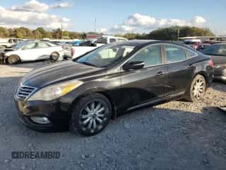 2013 Hyundai Azera z VIN KMHFH4JG5DA259424, wystawiony jako Copart lot #80122664 z przebiegiem 157 203 mil mil oraz Czysty tytuł • Clean title. Historia ofert i sprzedaży dostępna na DreamBid. Obrazek 1.