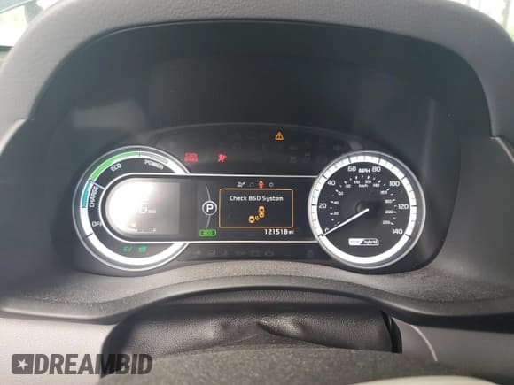 ✅ 2019 Kia Niro EX • VIN: KNDCC3LCXK5353198 • Lot: 80799495. Listed on Copart with 121,518 mi. Free auction sales archive from the USA and detailed vehicle history report at DreamBid. Image 9.