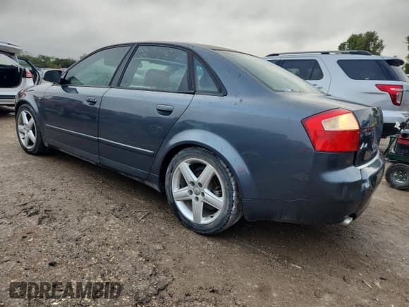 ✅ 2004 Audi A4 1.8T • VIN: WAUJC68EX4A250003 • Lot: 85326235. Listed on Copart with 138,855 mi. Free auction sales archive from the USA and detailed vehicle history report at DreamBid. Image 2.