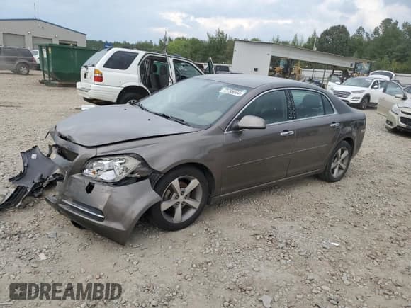 ✅ 2012 Chevrolet Malibu 1LT • VIN: 1G1ZC5E09CF225757 • Lot: 72795664. Listed on Copart with 133,904 mi. Free auction sales archive from the USA and detailed vehicle history report at DreamBid. Image 1.