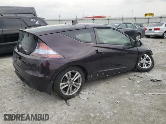 ✅ 2013 Honda CR-Z • VIN: JHMZF1D41DS000557 • Лот: 47536735. Опубликован ранее на Copart с пробегом Не указан. Бесплатный доступ к архиву аукционных продаж из США и подробный отчёт об истории автомобиля на DreamBid. Изображение 3.