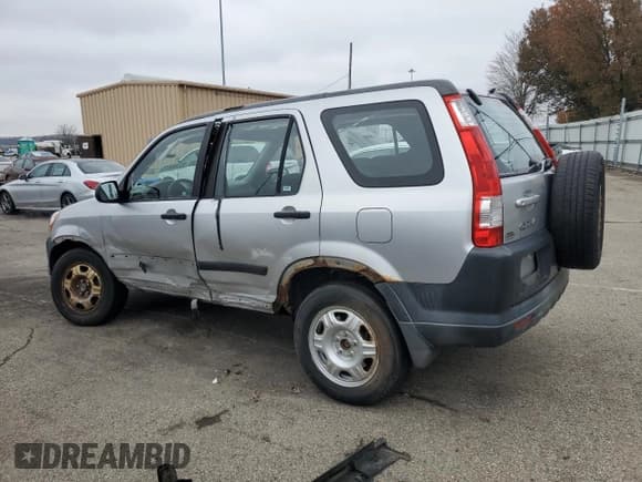 ✅ 2006 Honda CR-V LX • VIN: JHLRD78546C025949 • Lot: 93388675. Listed on Copart with 326,049 mi. Free auction sales archive from the USA and detailed vehicle history report at DreamBid. Image 2.