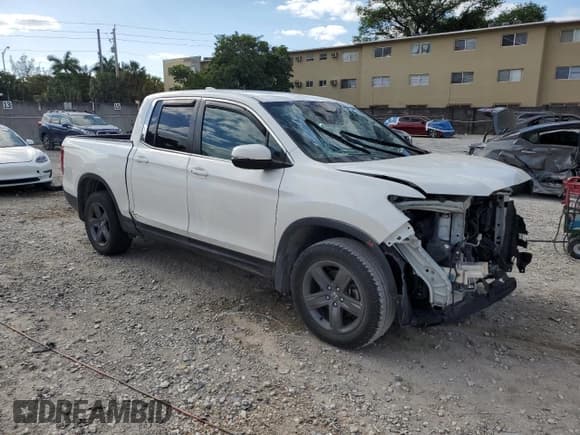 ✅ 2022 Honda Ridgeline RTL • VIN: 5FPYK3F56NB038625 • Лот: 51500985. Опубликован ранее на Copart с пробегом 42 405 миль. Бесплатный доступ к архиву аукционных продаж из США и подробный отчёт об истории автомобиля на DreamBid. Изображение 4.