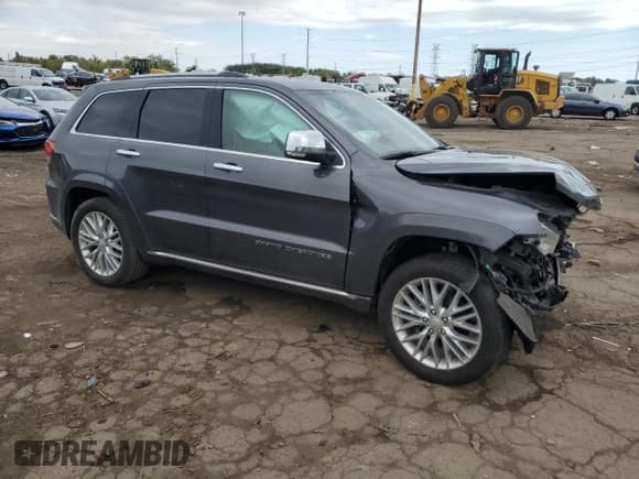 ✅ 2018 Jeep Grand Cherokee Summit • VIN: 1C4RJFJG0JC436902 • Lot: 71702133. Listed on Copart with 69,164 mi. Free auction sales archive from the USA and detailed vehicle history report at DreamBid. Image 4.