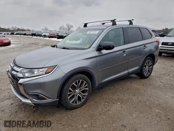 ✅ 2016 Mitsubishi Outlander ES • VIN: JA4AD2A36GZ014580 • Lot: 95017975. Listed on Copart with 88,454 mi. Free auction sales archive from the USA and detailed vehicle history report at DreamBid. Image 1.