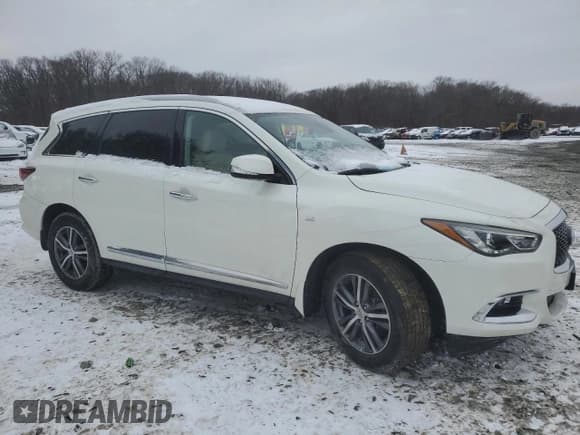 ✅ 2020 Infiniti QX60 Luxe • VIN: 5N1DL0MMXLC537995 • Lot: 41967375. Listed on Copart with 48,927 mi. Free auction sales archive from the USA and detailed vehicle history report at DreamBid. Image 4.