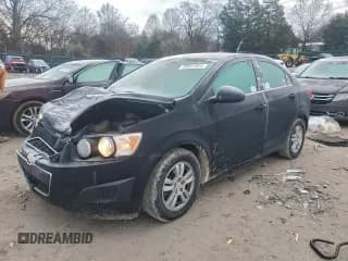 ✅ 2012 Chevrolet Sonic LT • VIN: 1G1JC5SH4C4149660 • Lot: 95031025. Listed on Copart with 194,196 mi. Free auction sales archive from the USA and detailed vehicle history report at DreamBid. Image 1.