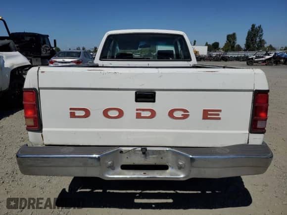 1990 Dodge Dakota with VIN 1B7GL23XXLS708226, listed as a Copart auction lot 69859125 with 372,216 mi miles and Salvage title. Bid and sale history available at DreamBid. Image 6.