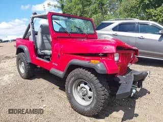 ✅ 1991 Jeep Wrangler • VIN: 2J4FY29S1MJ138122 • Lot: 43001822. Wystawiony na IAAI z przebiegiem 166 562 mil. Bezpłatny archiwum sprzedaży aukcyjnych z USA i szczegółowy raport historii pojazdu na DreamBid. Zdjęcie 1.
